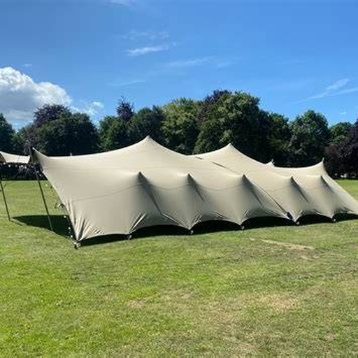 Representative tensile marquee and event shade